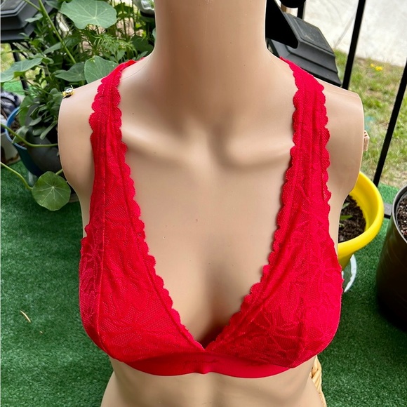 Pink V.S. Lace Bralette - Picture 12 of 14